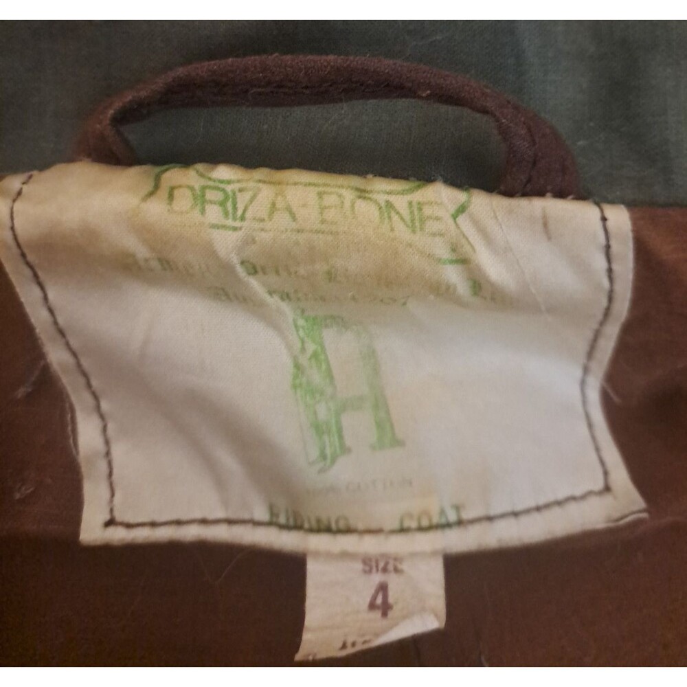 Vintage Womens Driza Bone Riding Coat Equestrian Waterproof Brown Australia 4 - Picture 5 of 11